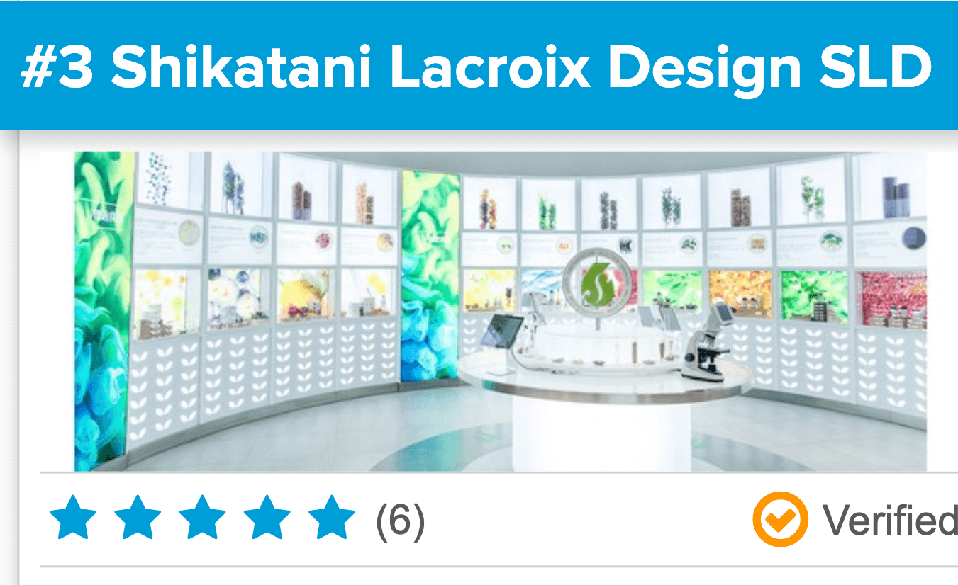 The Nuskin location with a verified stamp and a 6 star rating