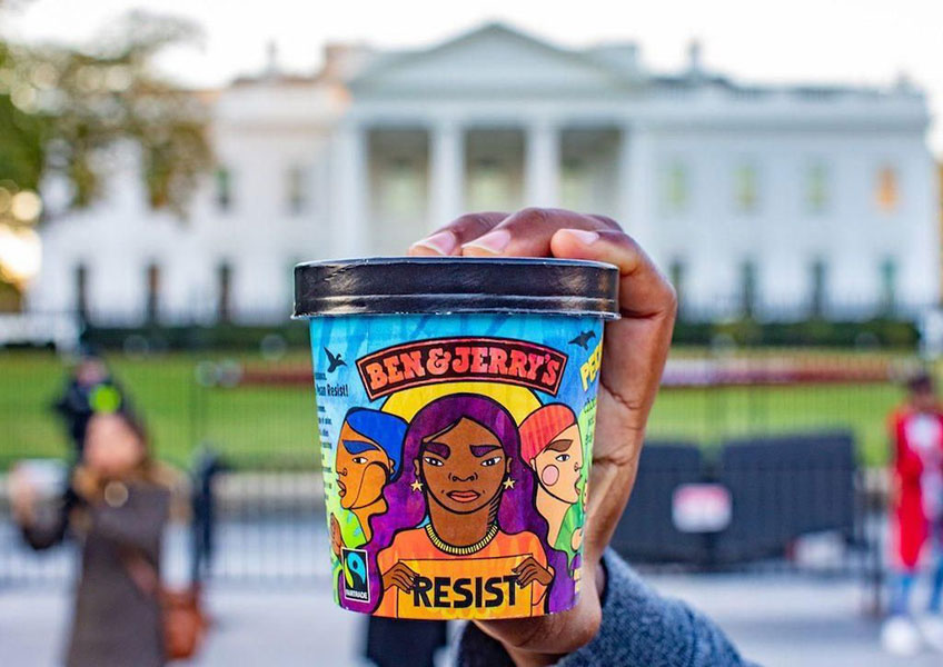 Ben & Jerry's Resist Packaging