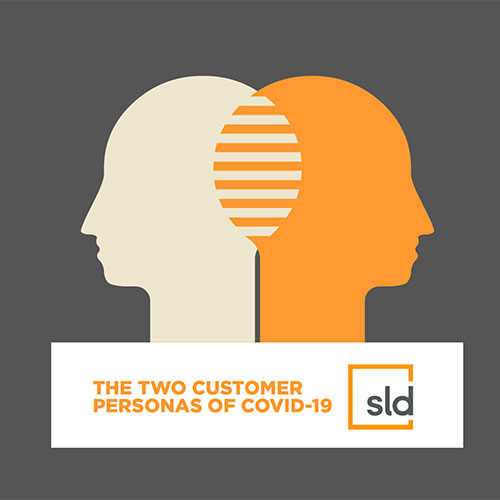 Two customer personas of COVID-19