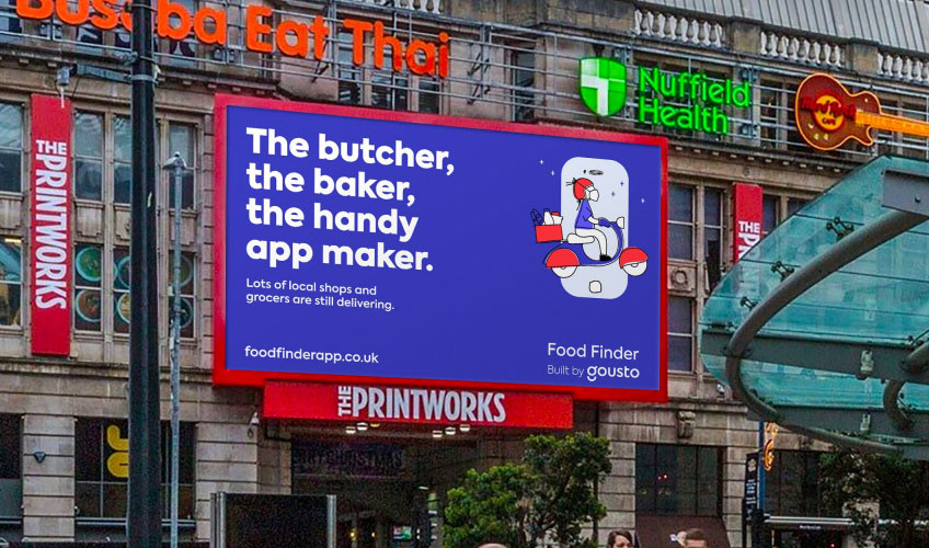 Food Finder Billboard