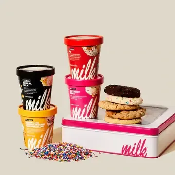 Milk Bar cookies and icecream