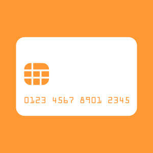 A credit card with the number 4603 8125 9701 2359 on it, set against a white background