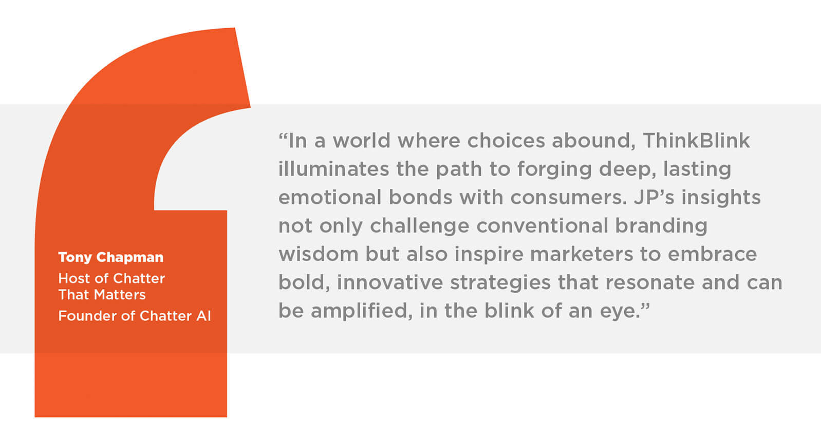 Endorsement quote